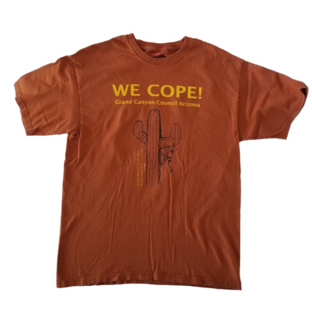Boy Scouts of America Grand Canyon Council Arizona We Cope T-shirt Medium
